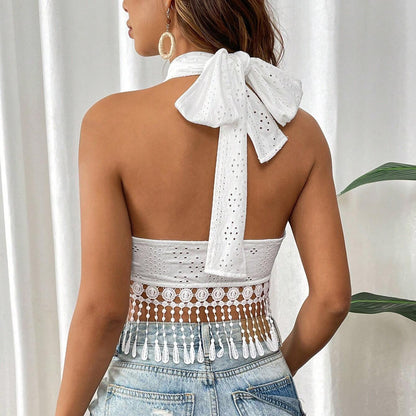 Lace Strapless Tube Top