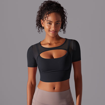 Fitness Double Layer Top