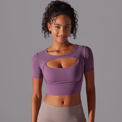 Fitness Double Layer Top