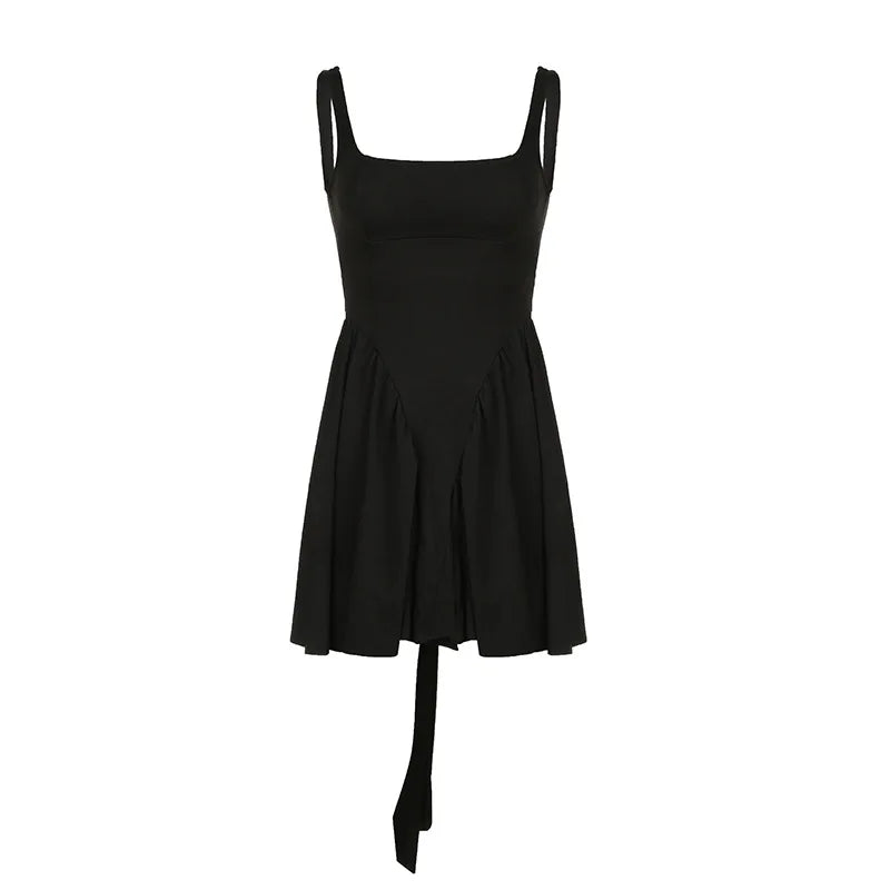 Butterfly Knot Backless Dress
