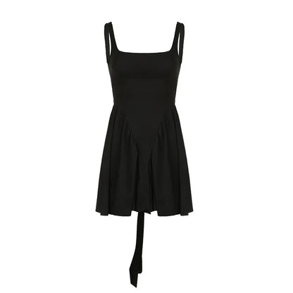 Butterfly Knot Backless Dress