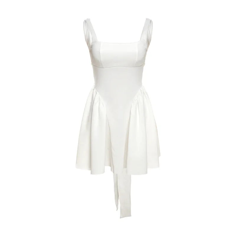 Butterfly Knot Backless Dress