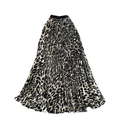 Trendy Leopard-print Skirt