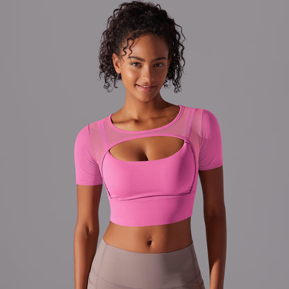 Fitness Double Layer Top